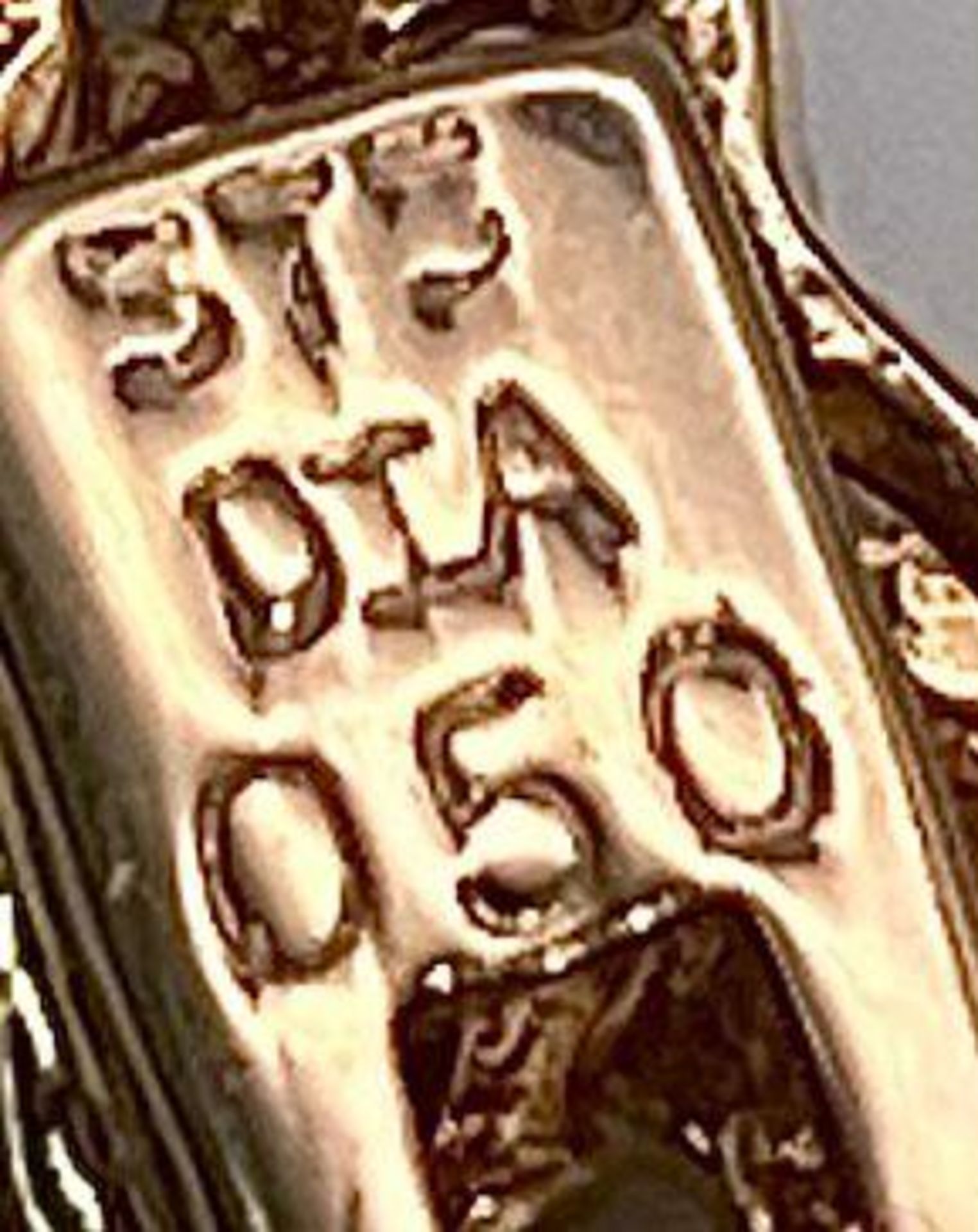 9K Yellow Gold Diamond, 0.65CT, Set Bracelet. Length: 18cm Weight: 9.7g SC-3067 - Image 9 of 9