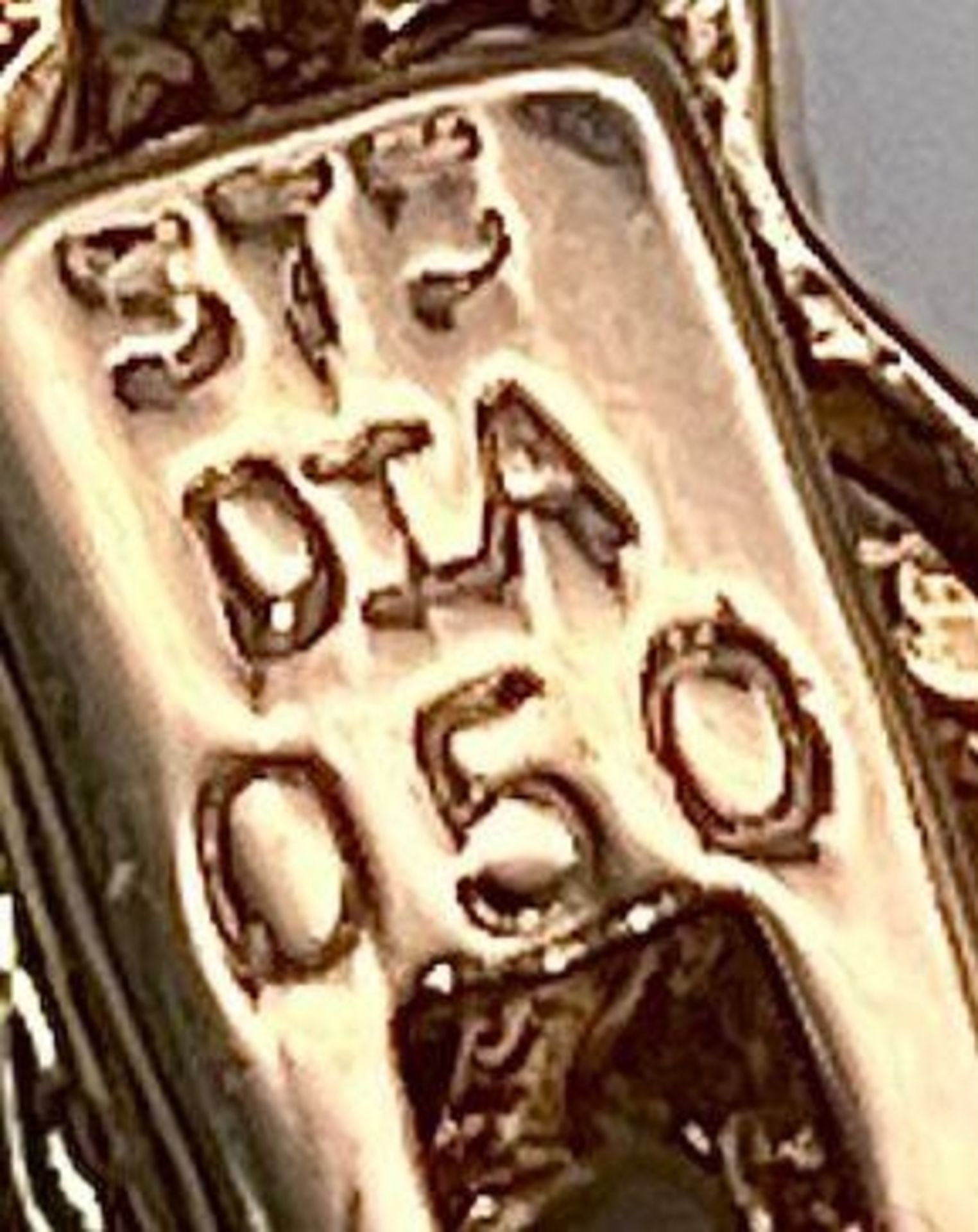 9K Yellow Gold Diamond, 0.65CT, Set Bracelet. Length: 18cm Weight: 9.7g SC-3067 - Image 7 of 9