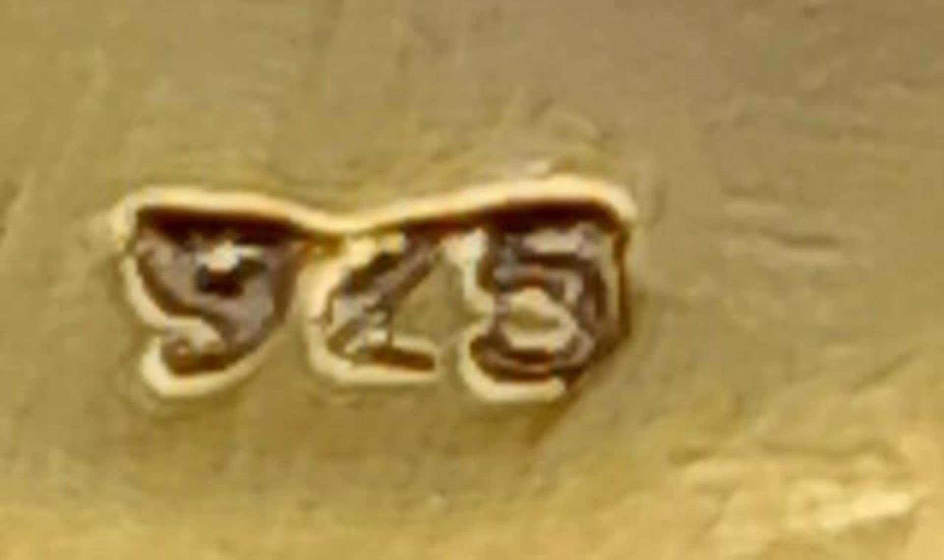 An Emerald and Diamond Gemstone Tennis Bracelet set in Gilded 925 Silver. Floral design. Old cut - Bild 9 aus 10