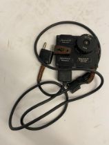 A Rare WW2 German MG Lafette Gun Control Box - Used to control the brightness on its scope. Comes