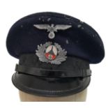 WW2 German D.R.K.B. (Deutscher Reichskriegerbund) Veterans League Visor Cap.
