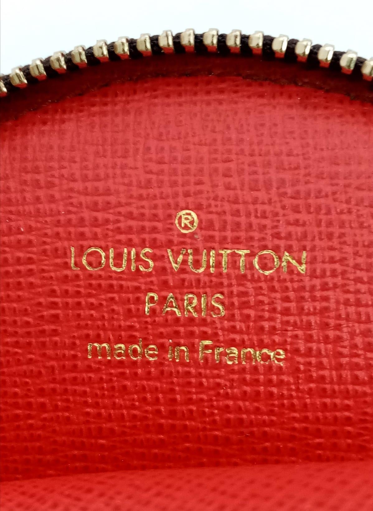 Louise Vuitton Coin Wallet, 2020 Christmas Animation Bumper Cars edition. LV monogrammed pattern, - Image 3 of 3