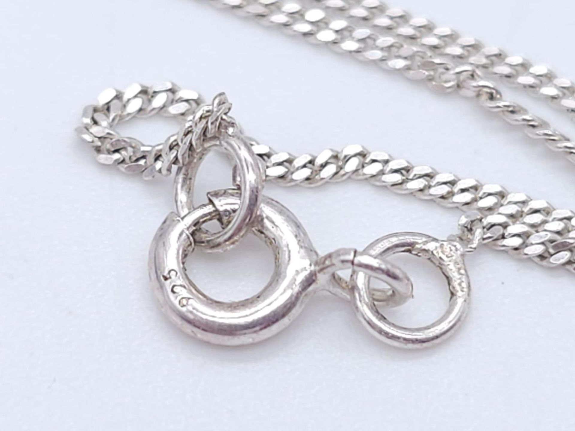 Four Different Style 925 Silver Necklaces. - Image 20 of 31