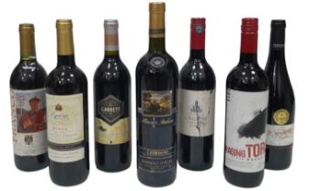 Seven Bottles of Mixed Red Wines. To Include: 1 x Nebbiolo D’Alba Maestri Italiani 2007 1 x Rioja