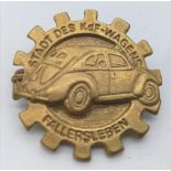 3rd Reich KDF-Wagen Fallersleben 1938 Ceremonial Badge.