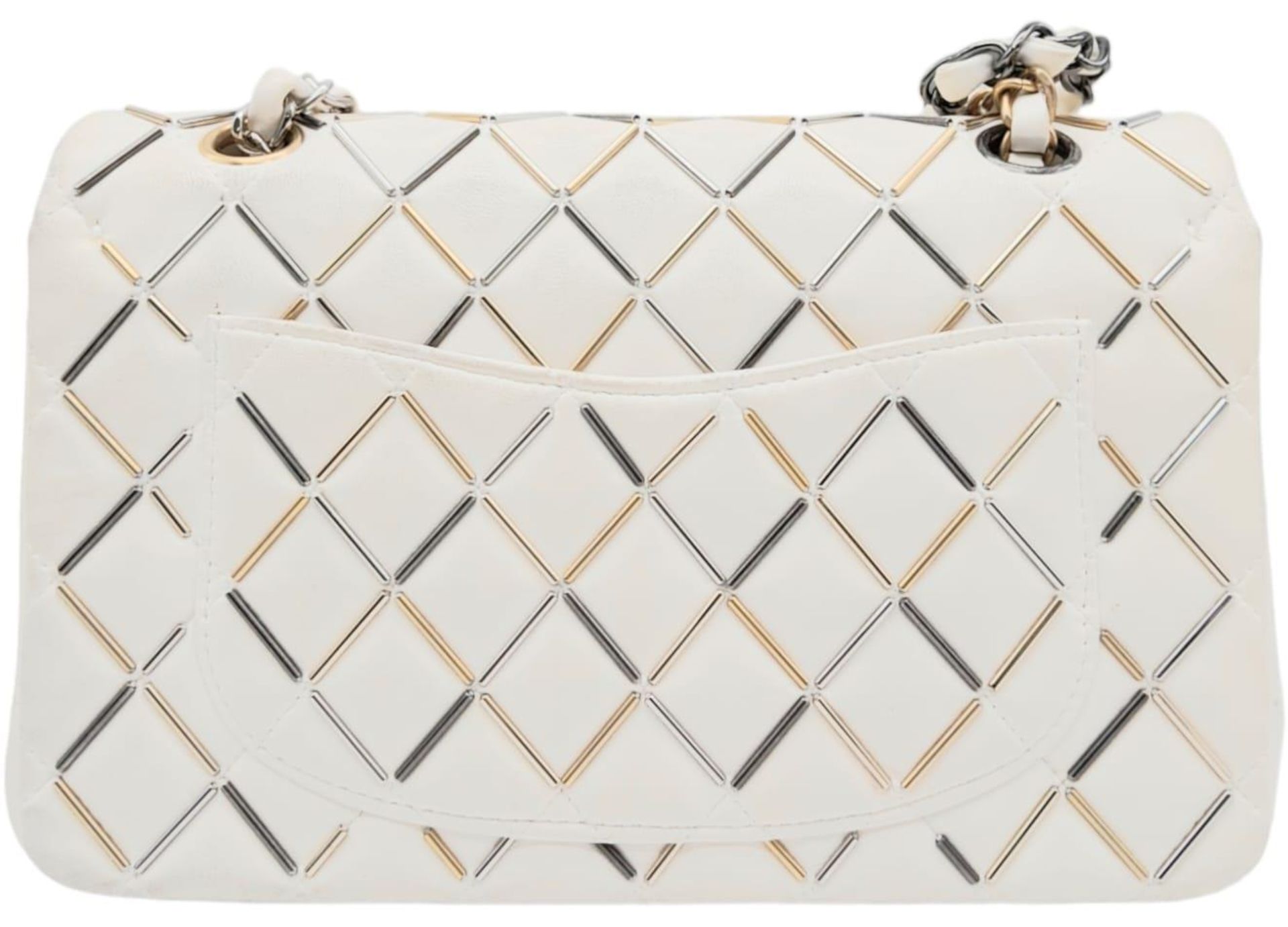 Timeless Chanel Double Flap Bag. Limited edition, it is part of the Metier d'Art collection year - Image 13 of 21