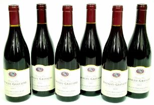 6 Bottles of Premier Cru Red Burgundy. To include: 2 x Savigny-Gravains Premier Cru Domaine Camus-