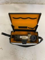 Optic Instrument for a Hotchkiss SPZ -Kurz Panzer (tank). It has a German ID plate and comes with