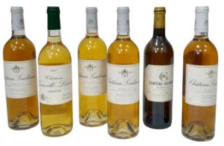 6 Bottles of Bordeaux White. To include: 1 x Chateau Guiraud 2004. 4 x Chateau Loudenne 2006. 1 x