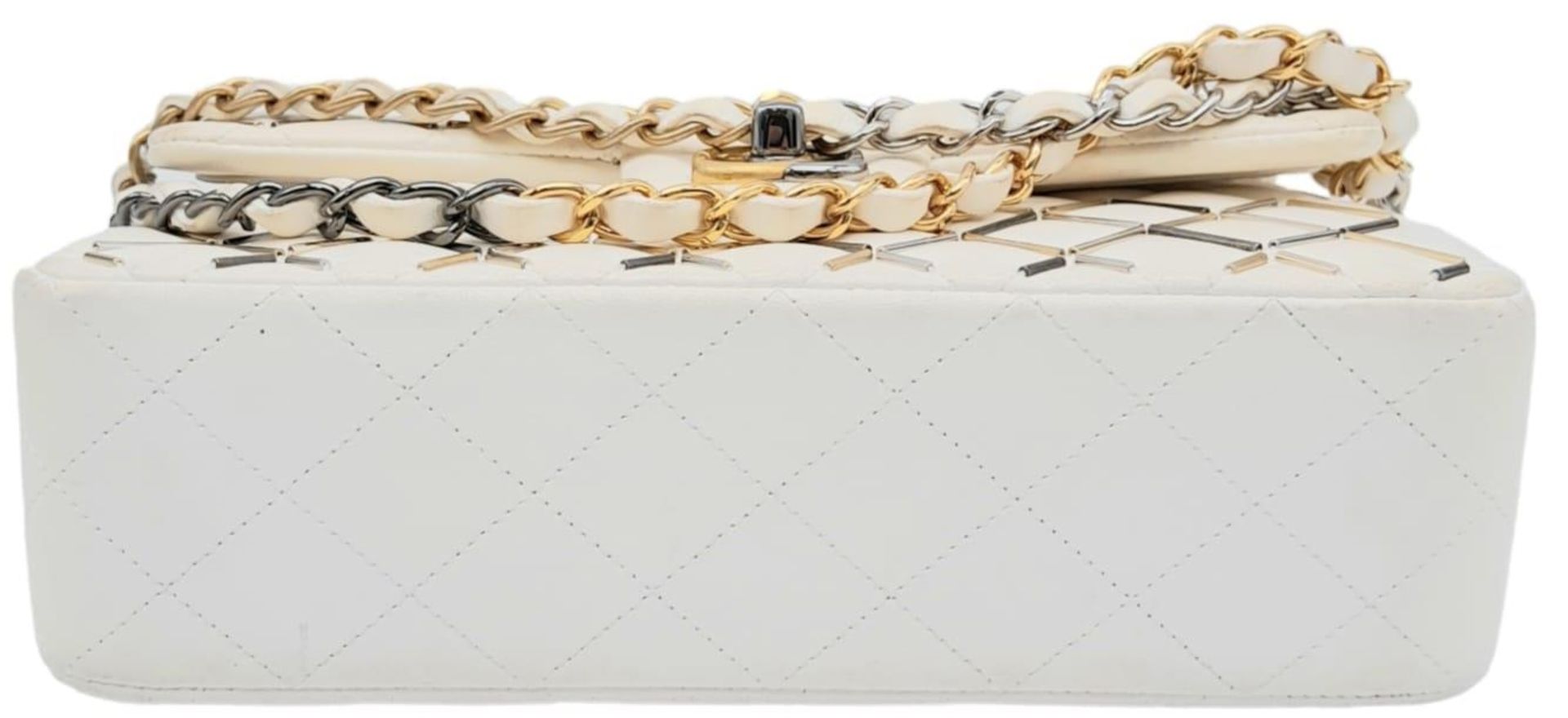 Timeless Chanel Double Flap Bag. Limited edition, it is part of the Metier d'Art collection year - Image 8 of 21