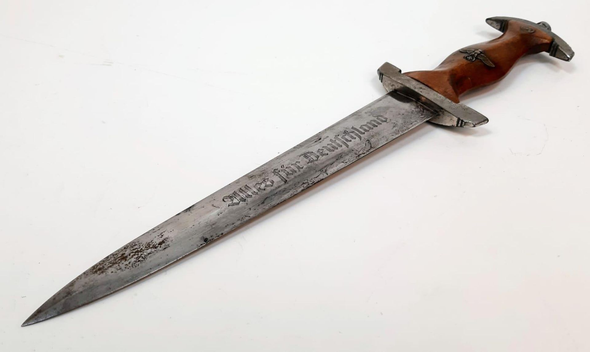 Early 3rd Reich S.A Dagger. Rare Maker Gust Häker. Found in a Berlin Attic. - Image 5 of 13