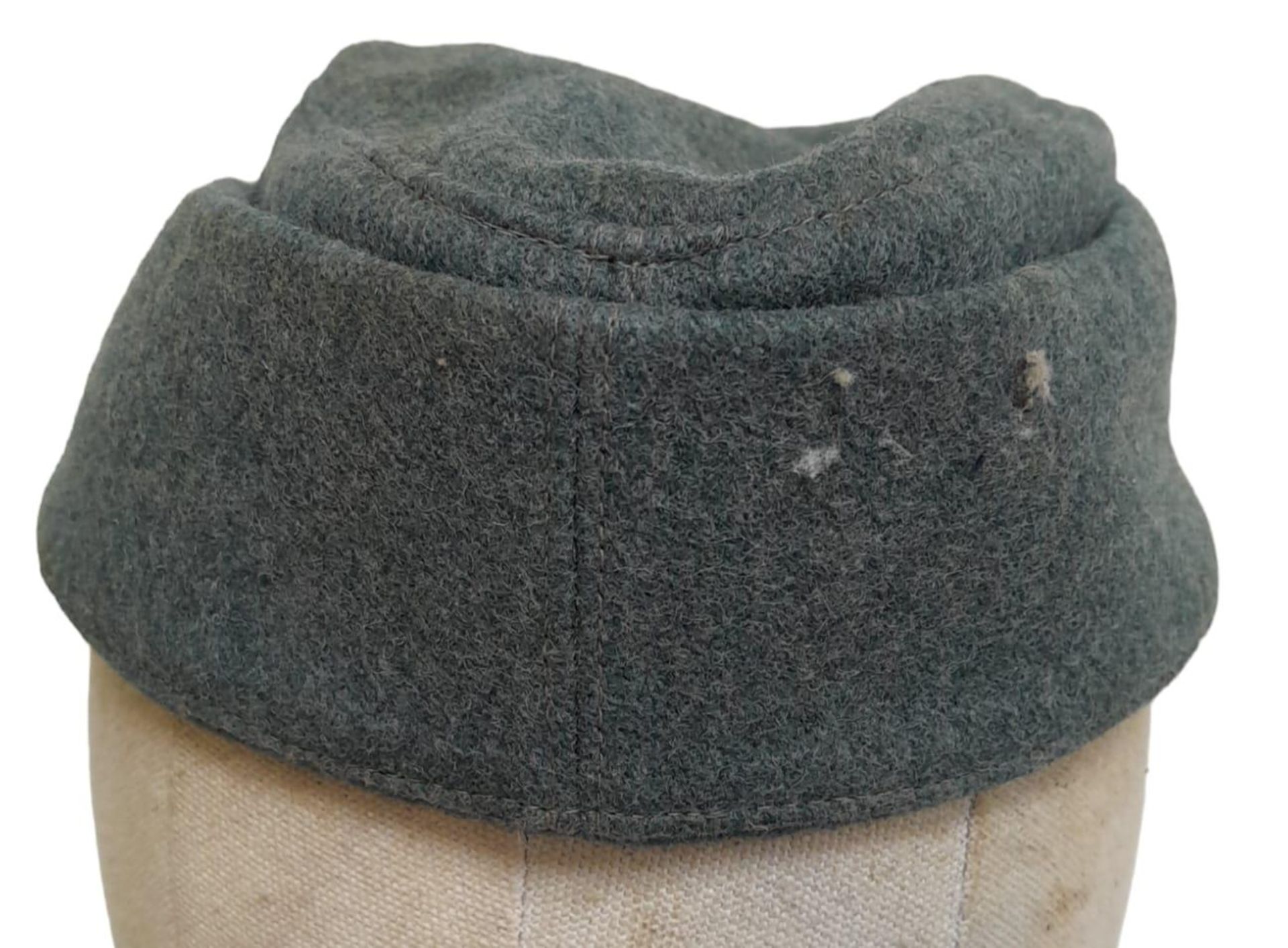 3rd Reich German Field Police M43 Cap. - Image 6 of 13