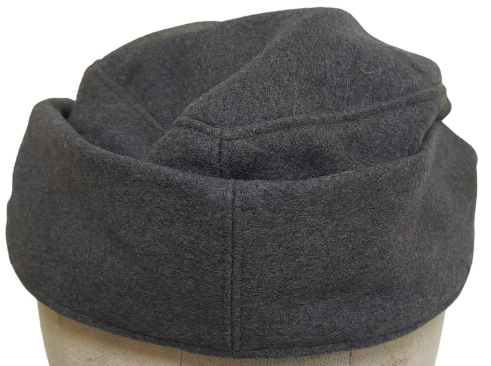 WW2 German Luftwaffe Enlisted Mans/Nco’s Private Purchase M43 Cap. - Image 7 of 11