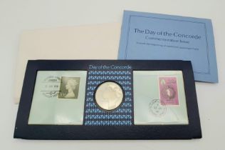 A Vintage 1976, Mint Condition, Sealed Sterling Silver Medal & First Day Cover Set for the ‘Day of