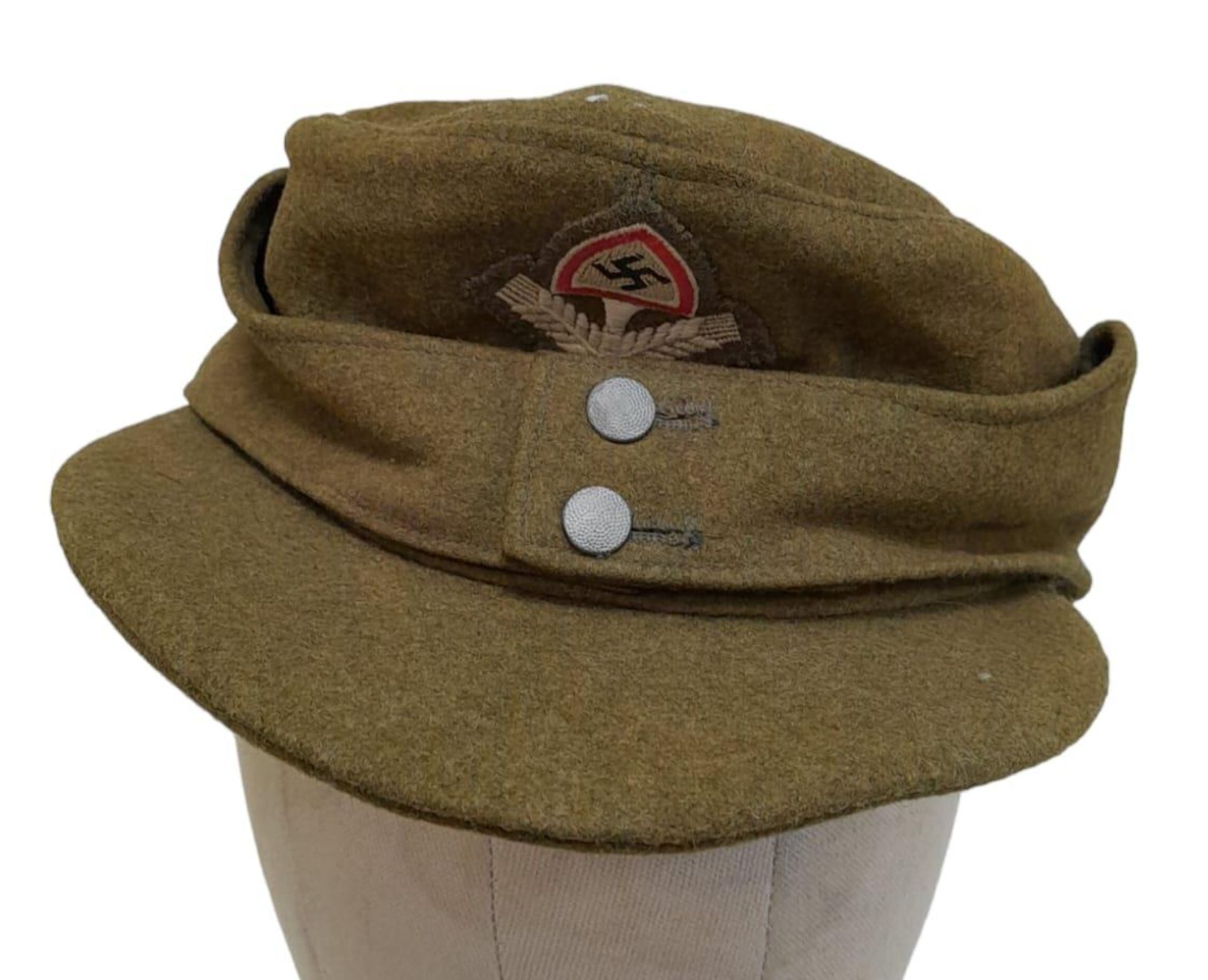 WW2 German RAD (Labour Corps) M43 Enlisted Mans/Nco’s Cap.