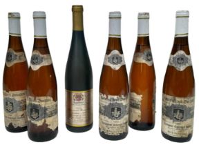 6 Bottles of Quality German White Wine - 5 x Edesheimer Ordensgut Auslese 1983. 1 x Kreuznacher