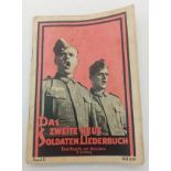 WW2 German Song Book No 2 (Red).