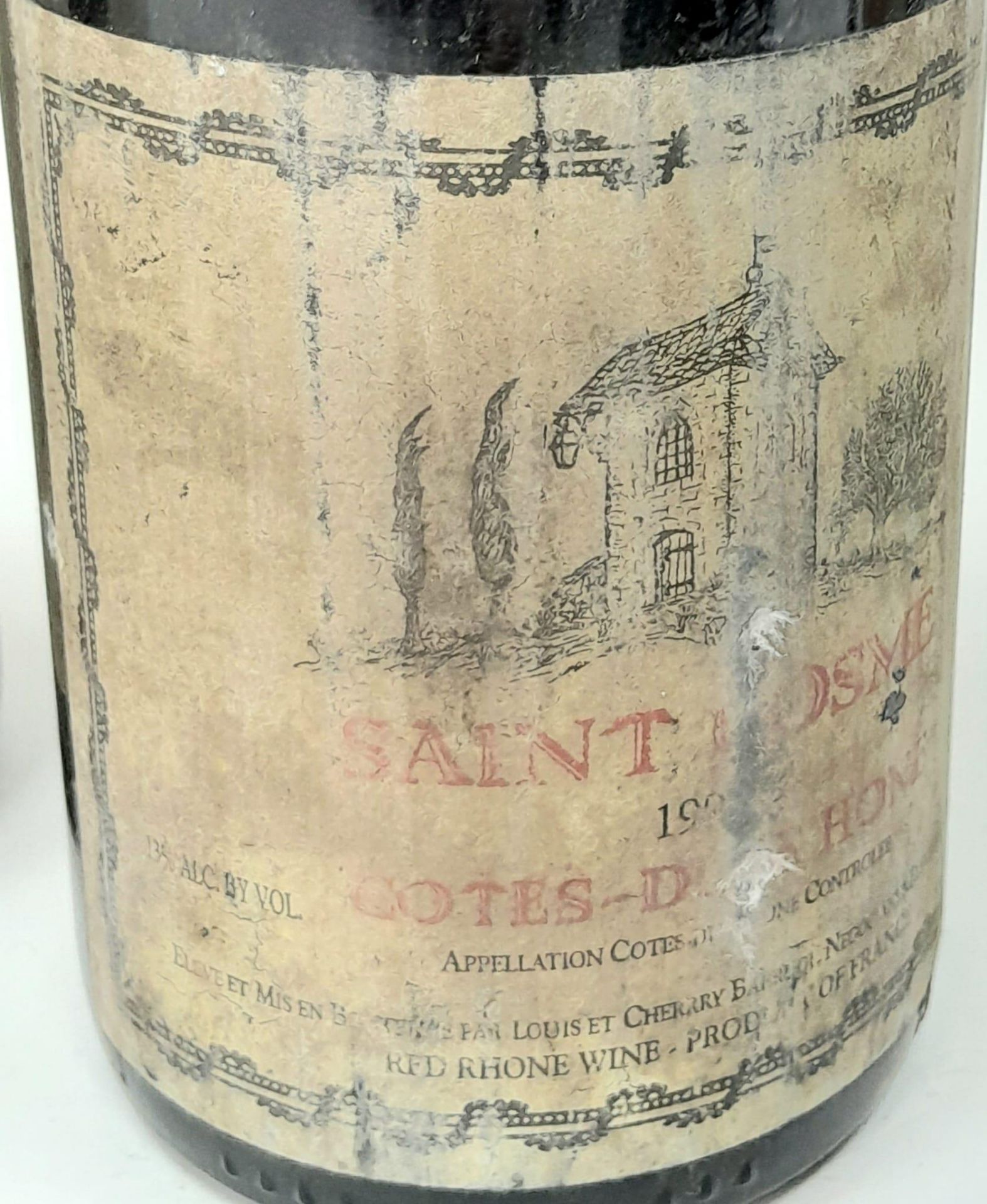 8 Bottles of Rhone Red Consisting of: 1 x Saint Cosme Gigondas Cotes du Rhone 1999. 1 x Chateau du - Image 7 of 10