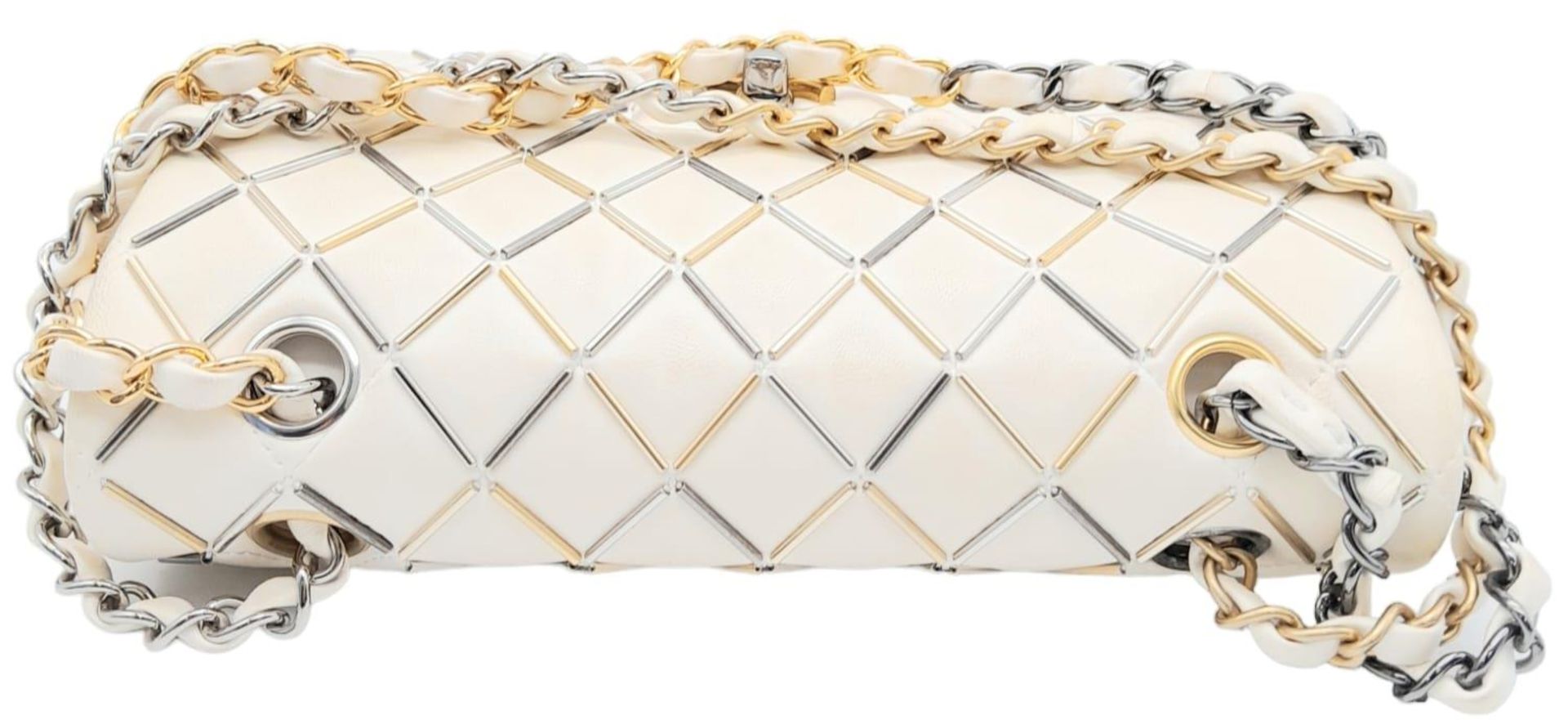 Timeless Chanel Double Flap Bag. Limited edition, it is part of the Metier d'Art collection year - Image 7 of 21