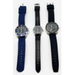 A Parcel of Three Ex Display Military Homage Watches, Comprising; 1) 1940’s Dutch Soldiers Watch