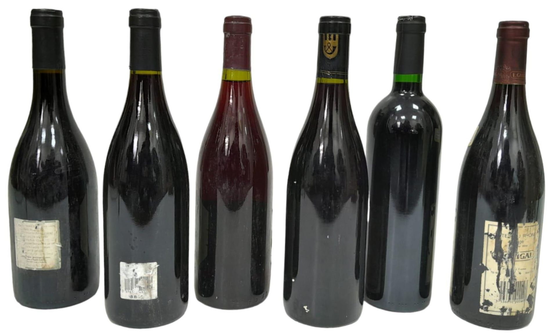8 Bottles of Rhone Red Consisting of: 1 x Saint Cosme Gigondas Cotes du Rhone 1999. 1 x Chateau du - Image 2 of 10