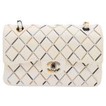 Timeless Chanel Double Flap Bag. Limited edition, it is part of the Metier d'Art collection year