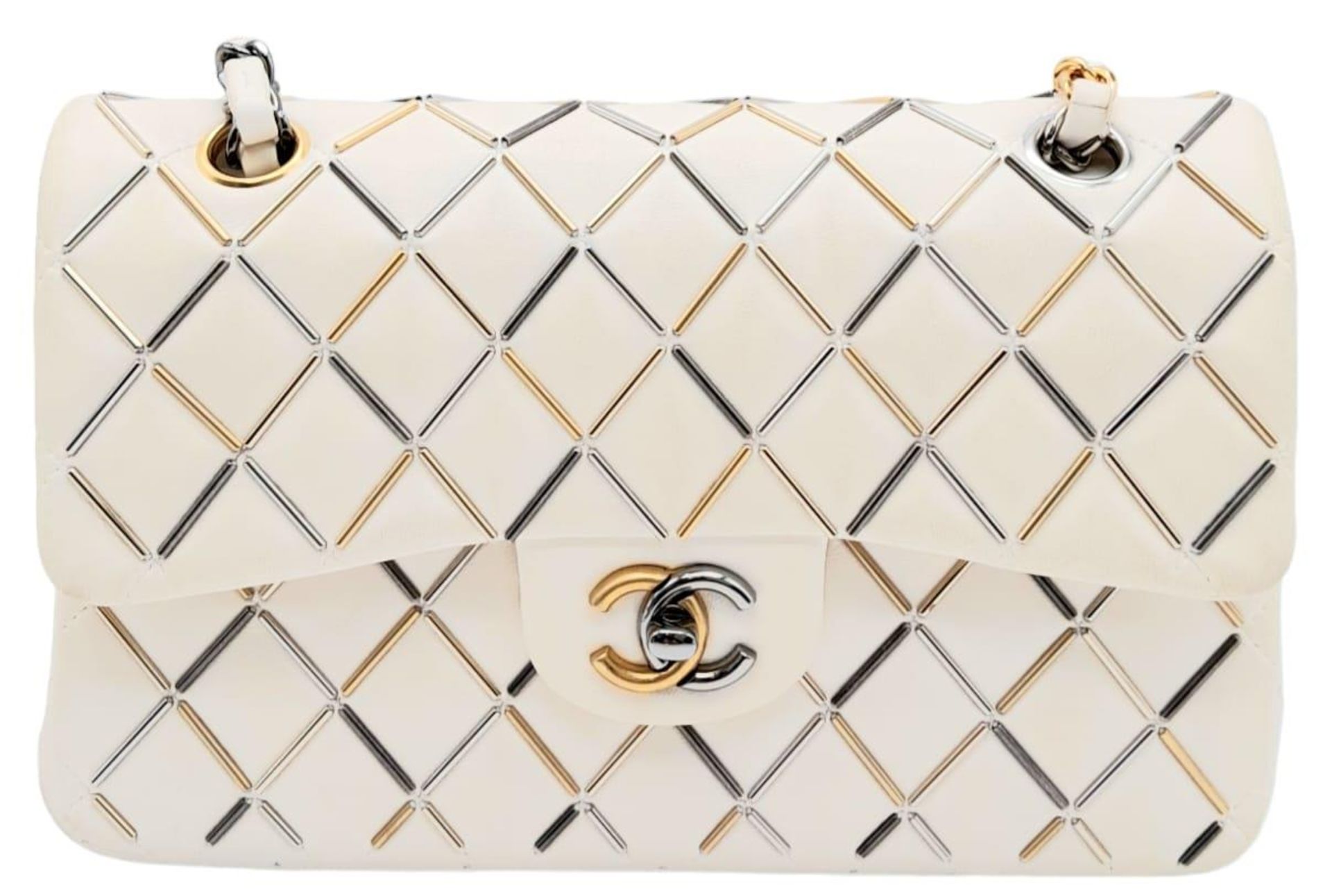 Timeless Chanel Double Flap Bag. Limited edition, it is part of the Metier d'Art collection year