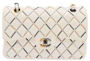 Timeless Chanel Double Flap Bag. Limited edition, it is part of the Metier d'Art collection year