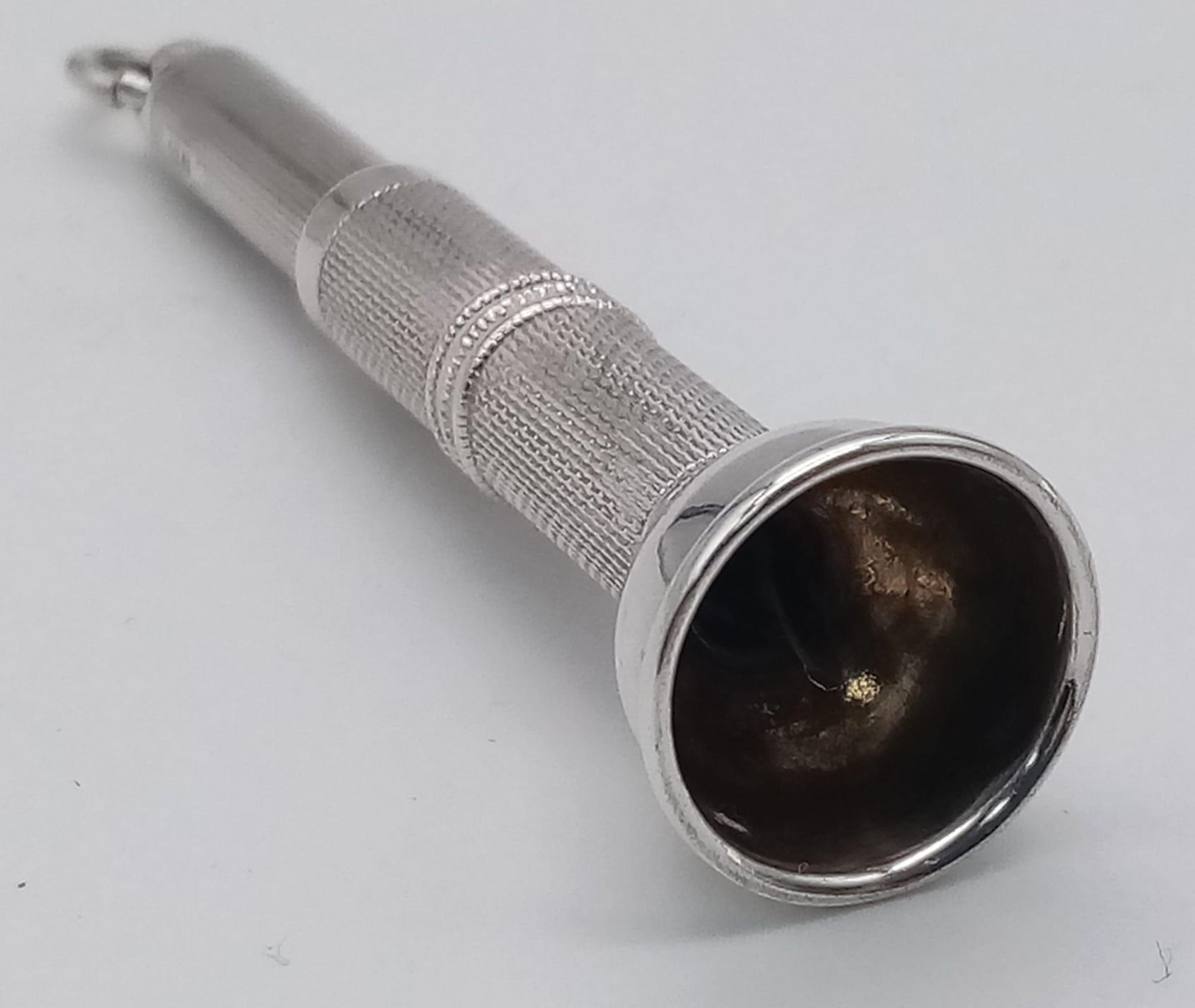 1980, Birmingham Sterling Silver, Cigar Hold Punch. Simply hold a cigar up to the end of the punch - Image 5 of 9