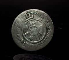 A rare 1790 Sardinia (ITALY) Half Reale Silver Coin. Only 107,000 minted. Weight: 1.6g