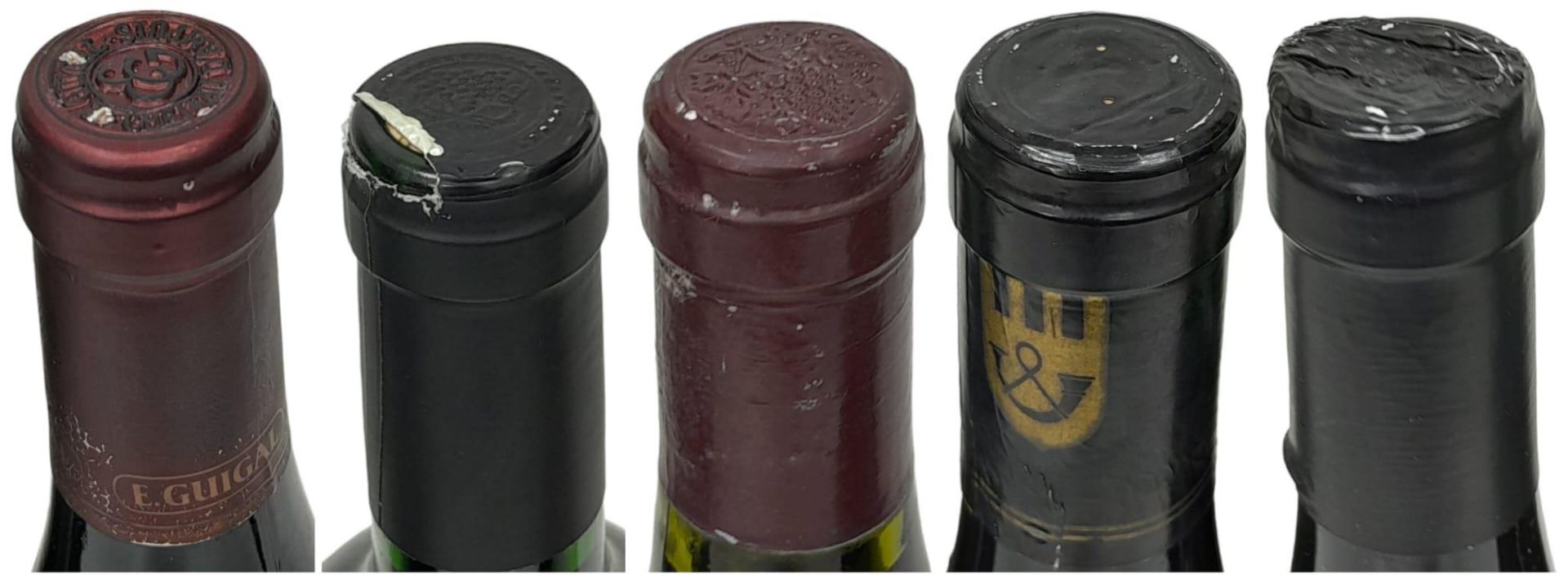 8 Bottles of Rhone Red Consisting of: 1 x Saint Cosme Gigondas Cotes du Rhone 1999. 1 x Chateau du - Image 3 of 10