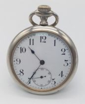 3rd Reich S.A Pocket Watch with Swiss movement by Moreis. Good working order.