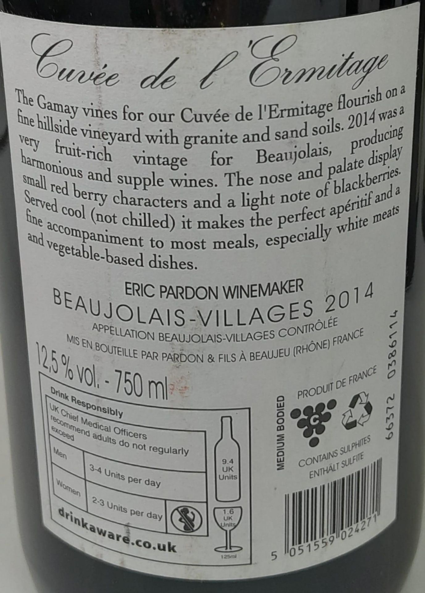 6 Bottles of Cru Beaujolais Consisting of: 2 x Chiroubles Domaine Gravallon Lathuliere 2009 2 x - Bild 7 aus 10
