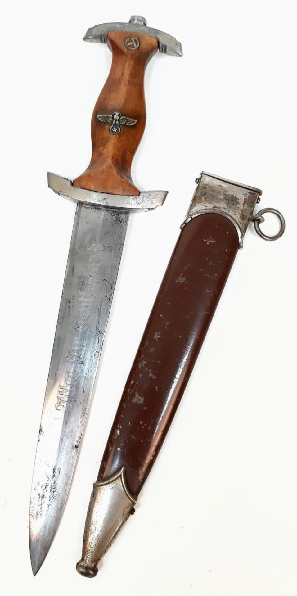 Early 3rd Reich S.A Dagger. Rare Maker Gust Häker. Found in a Berlin Attic.