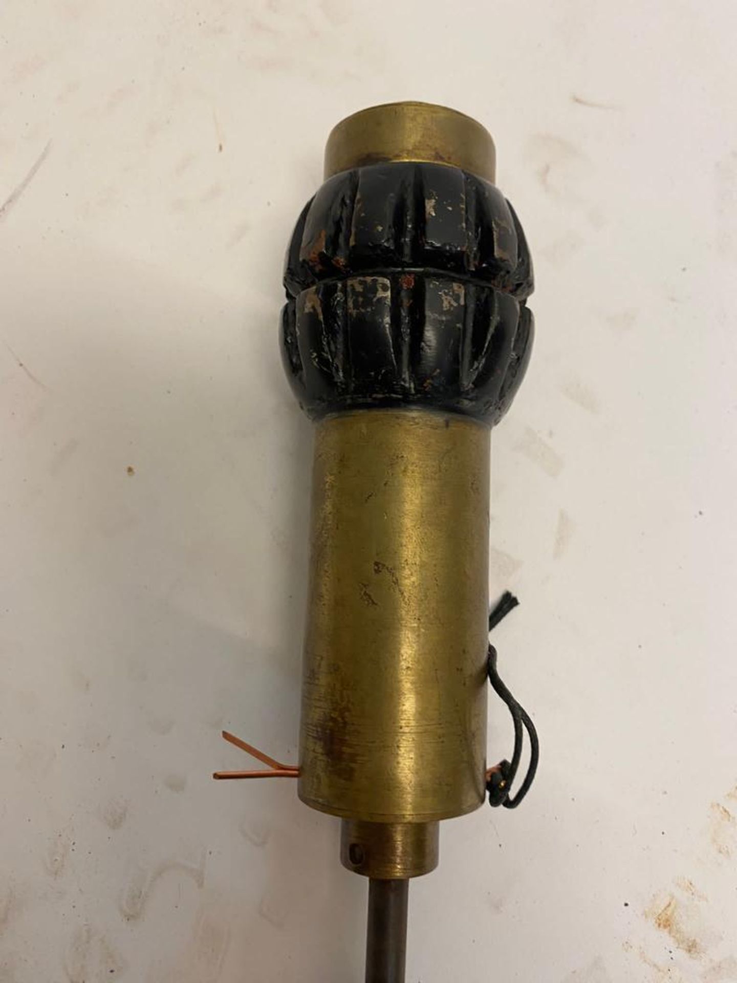 An Inert WW1 British No.2 Hales Pattern Rifle Grenade. The pin has been replaced. It has the - Image 3 of 7