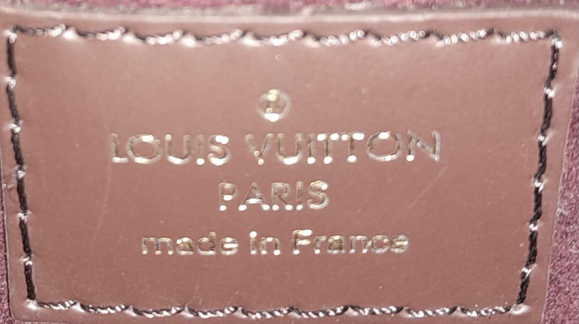 A Louis Vuitton Damier Ebene Brampton Handbag. Leather exterior with two rolled leather handles, - Image 8 of 11
