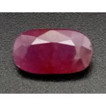 A 2.41ct Untreated oval shape Ruby.