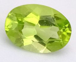 AN OVAL PERIDOT FROM ROCKS TV 0.82CT ref: AS 6004