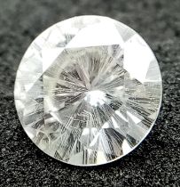 A ROUND BRILIANT CUT MOISSANITE 0.89CT ref: AS 6006