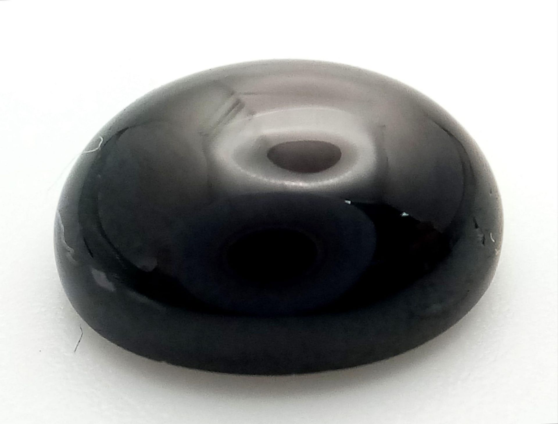 A BLACK STAR SAPPHIRE 7.88CT ref: 18 - S - Image 2 of 3