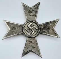 3rd Reich Non-Combatant Kriegsverdienstkreuz-War Merit Cross 1st Class.