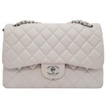 Chanel Baby Pink Classic Flap Bag. Quality quilted diamond stitch Chanel, with silver toned hardware