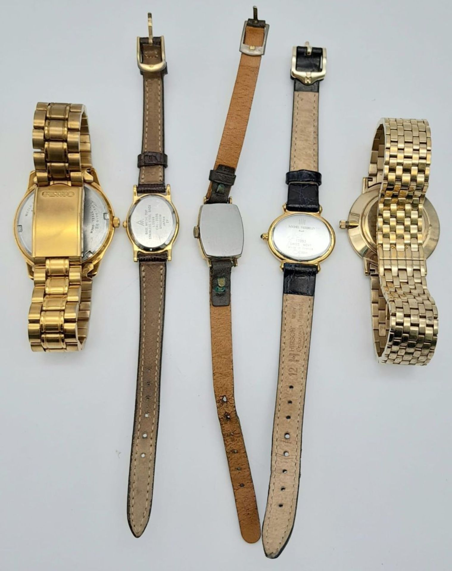A collection of vintage watches. Featuring a Ladies Ingersoll, Michael Berlin and Accurist. and a - Image 3 of 9