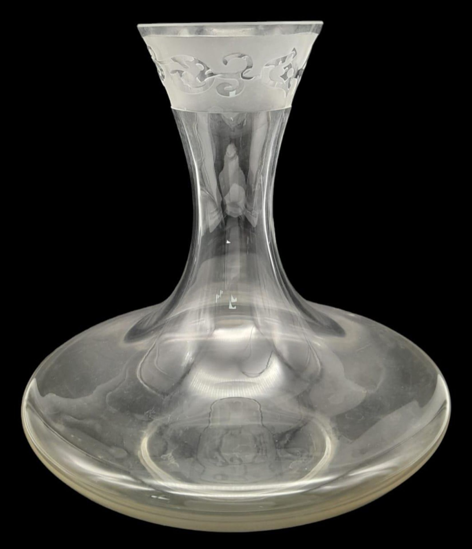 Hand crafted in Bavaria, Germany by Eisch Glas. This vintage wine decanter is a perfect addition for