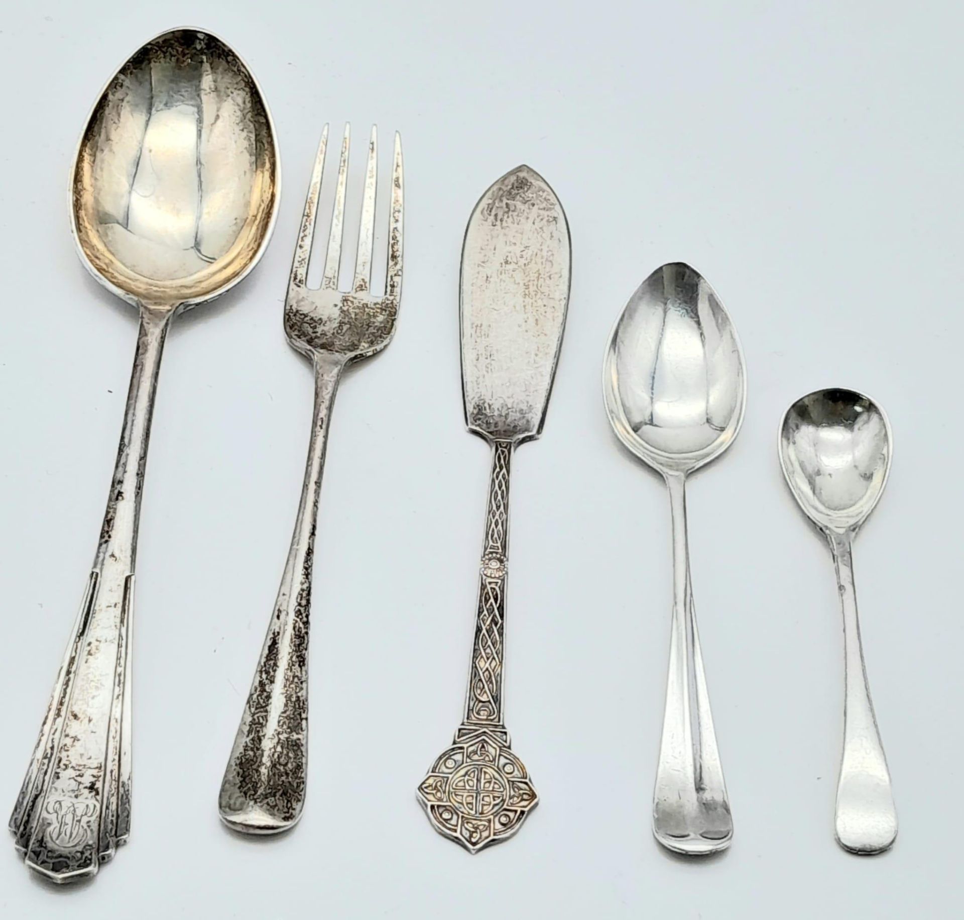 Collection of Sterling Silver Cutlery. All hallmarked, eclectic mix of items, total weight: 84.3g