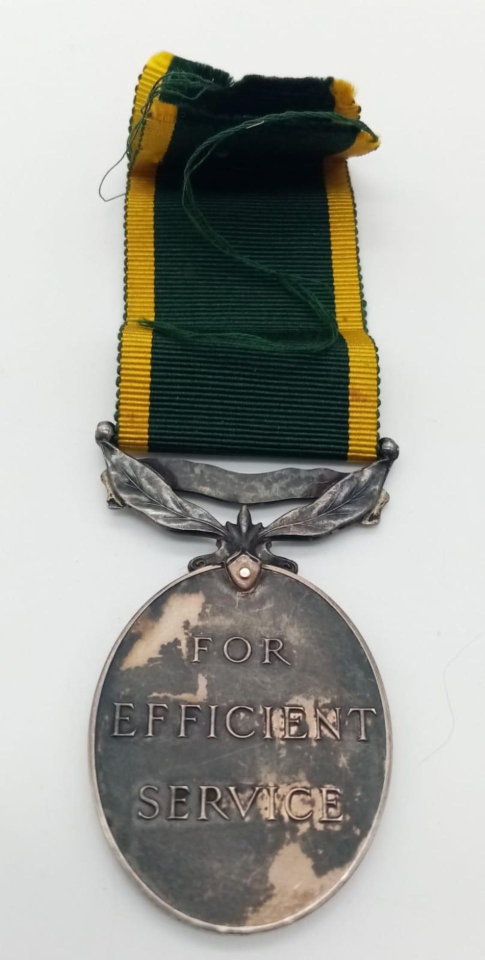 King George VI Territorial Efficiency Medal. Awarded to: 896698 Pte W.G Smith R.P.C (Royal Pioneer - Bild 2 aus 4