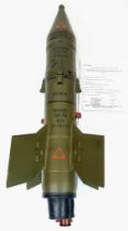 A DEACTIVATED SOVIET "MALYUTKA" THE MOST PROLIFIC ANTI-TANK GUIDED MISSILE IN THE WORLD . COMES WITH