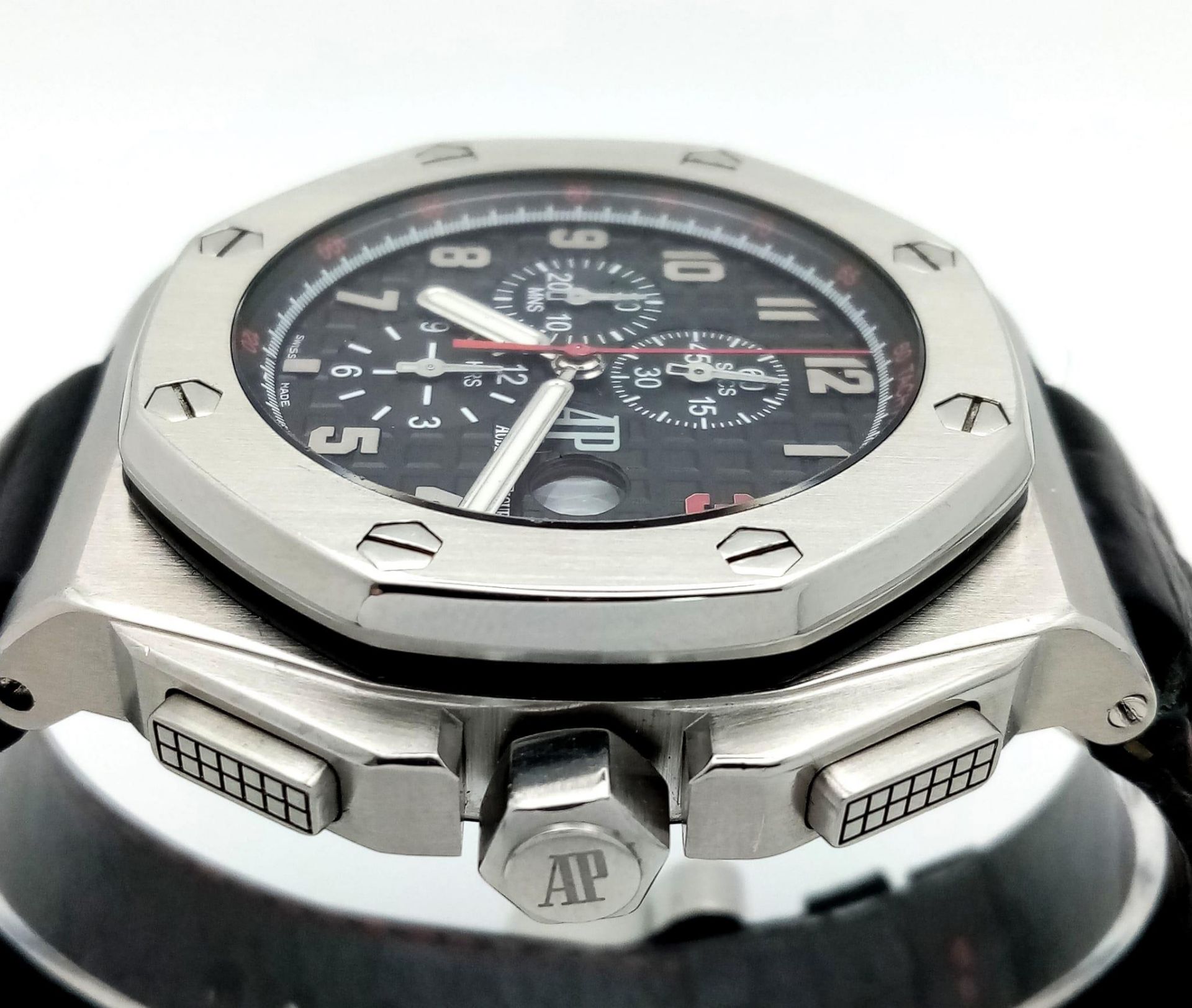 A Rare Limited Edition Audemars Piguet Royal Oak Offshore, Shaquille O'Neal Gents Chronograph Watch. - Image 3 of 6
