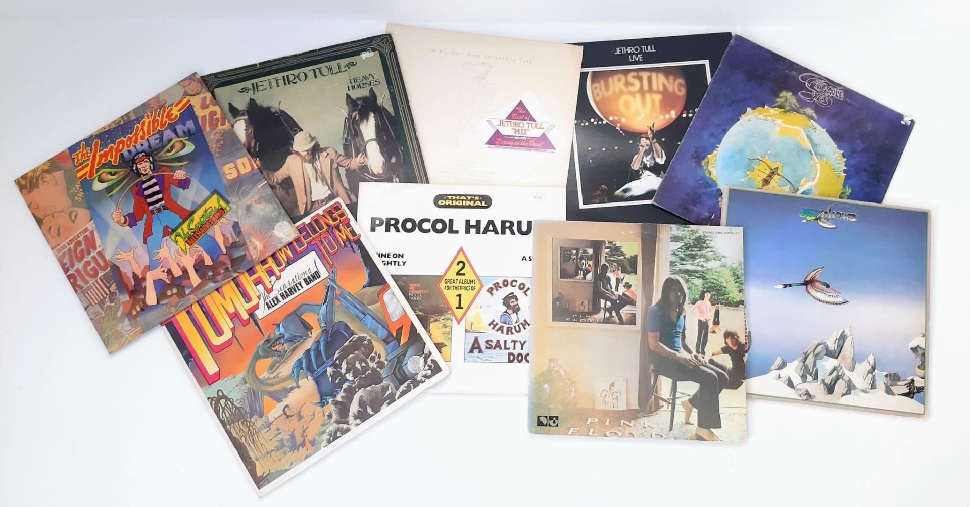 20 x PROGRESSIVE ROCK VINYL ALBUMS MAINLY 1970s: Pink Floyd - Ummagumma Yes - Fragile Yes - Yesshows - Image 5 of 5
