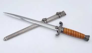 3rd Reich Army Officers Dress Dagger. Maker: Tiger.